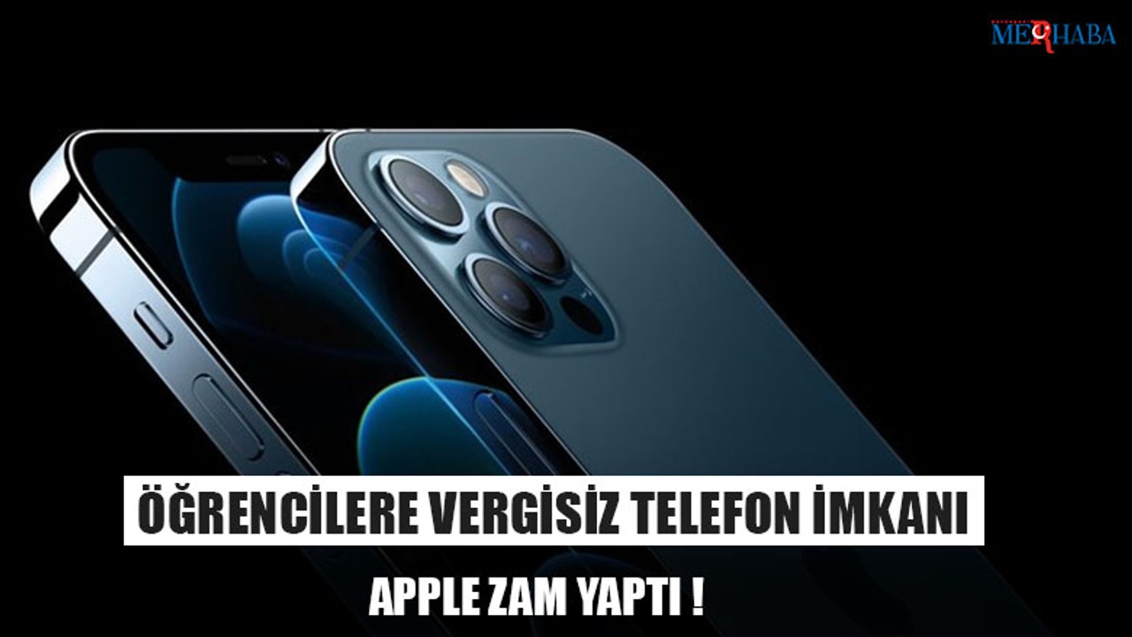 Öğrencilere Vergisiz Telefon İmkanı