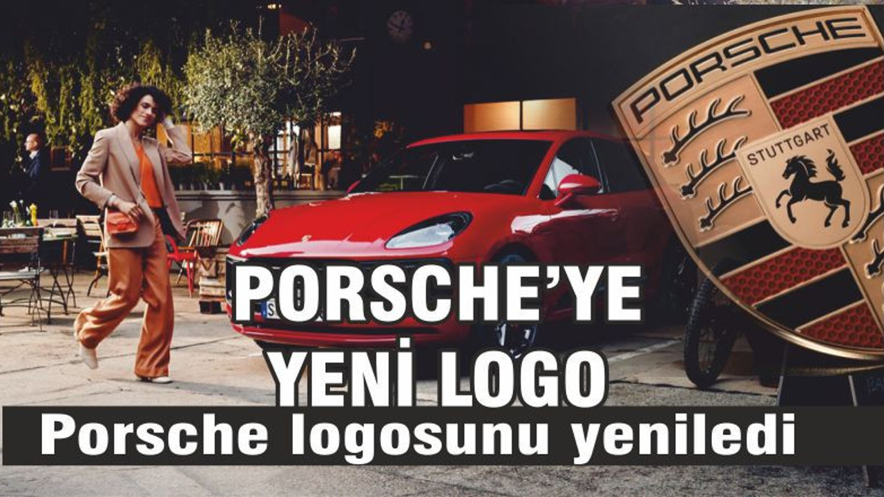 Porsche'a Yeni Logo