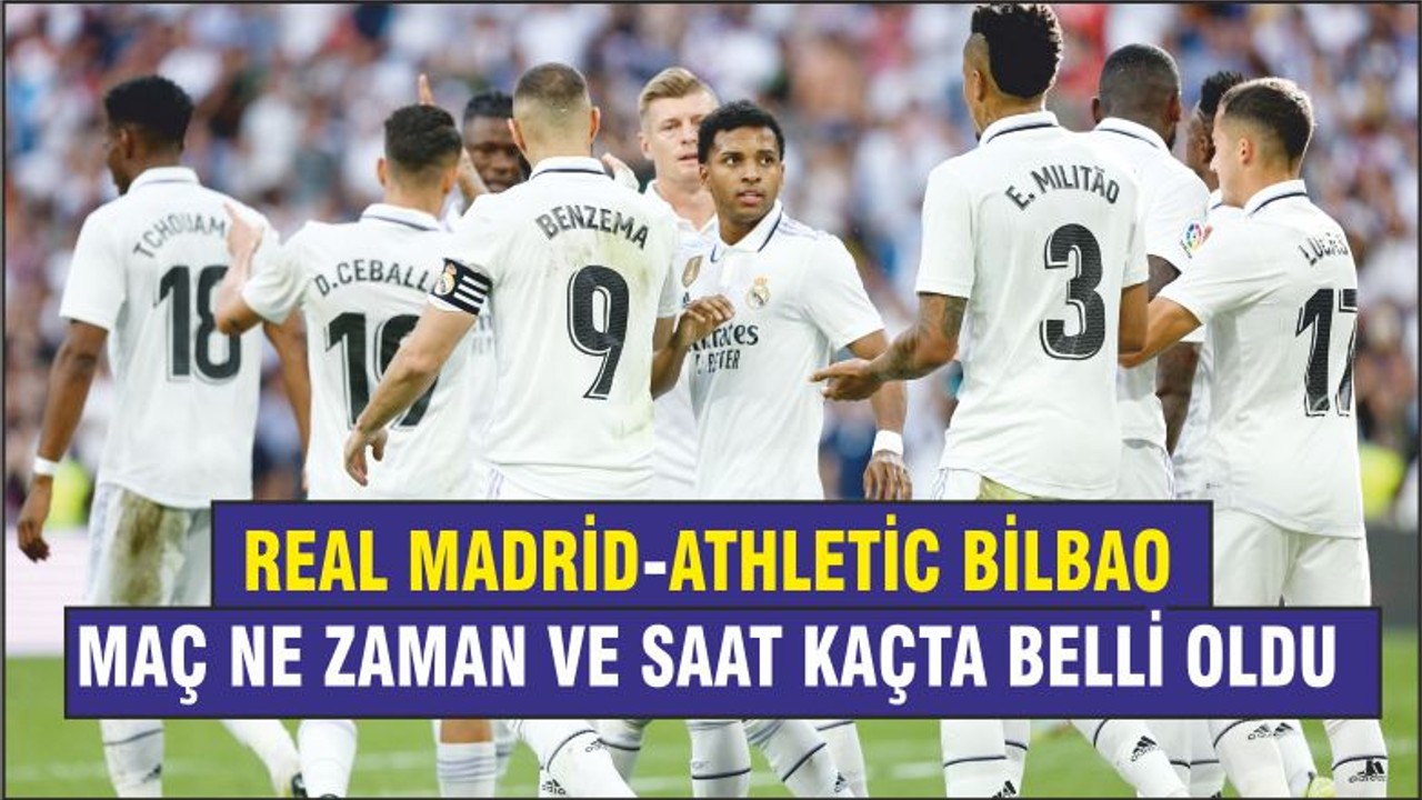 Real Madrid Bilbao Maçı