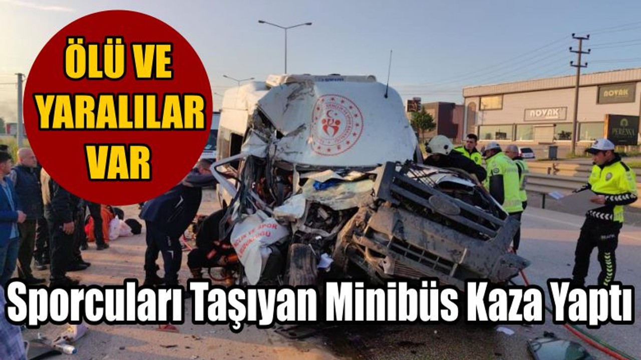 Minibüs Kaza Yaptı