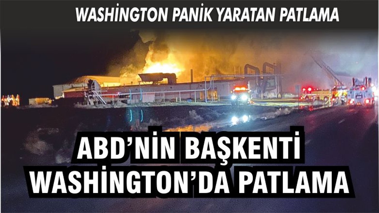 Washington'da patlama