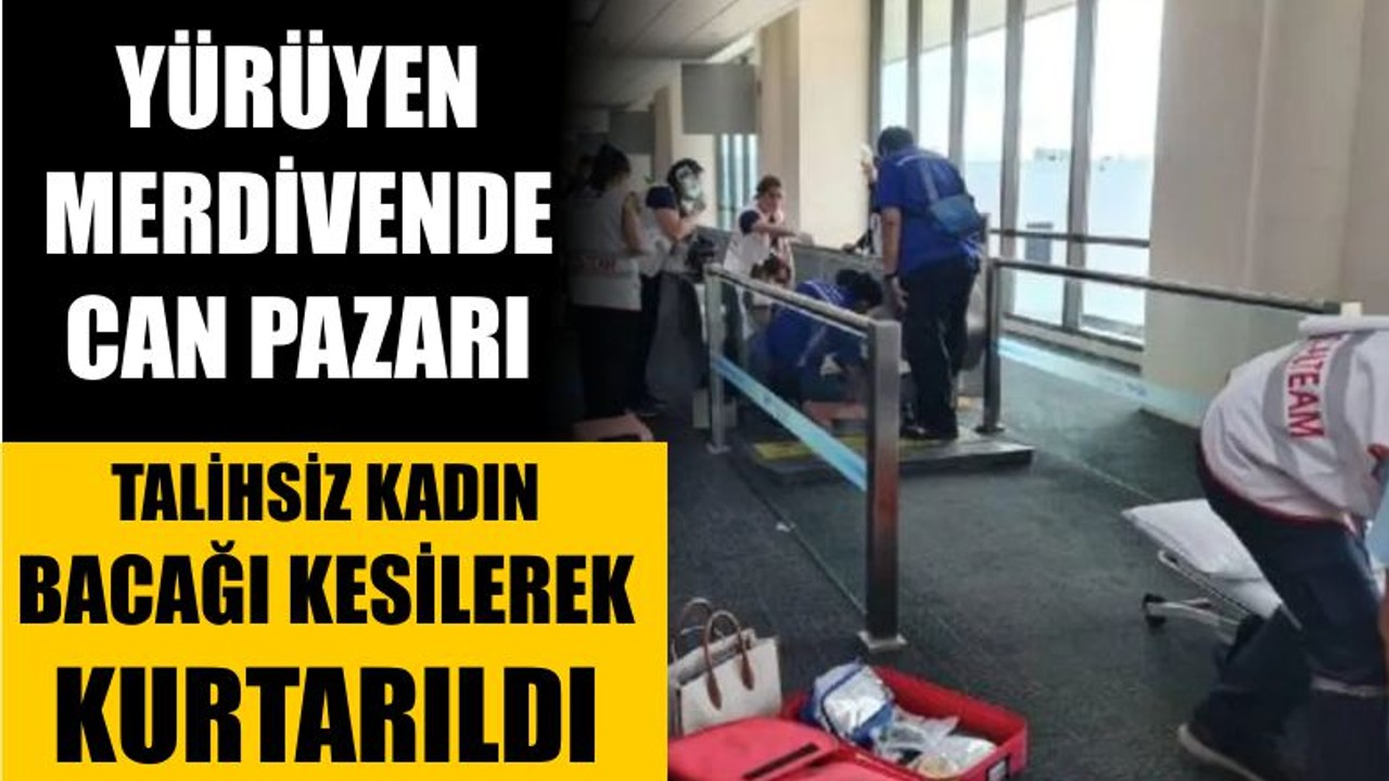 Yürüyen Merdivende Can Pazarı