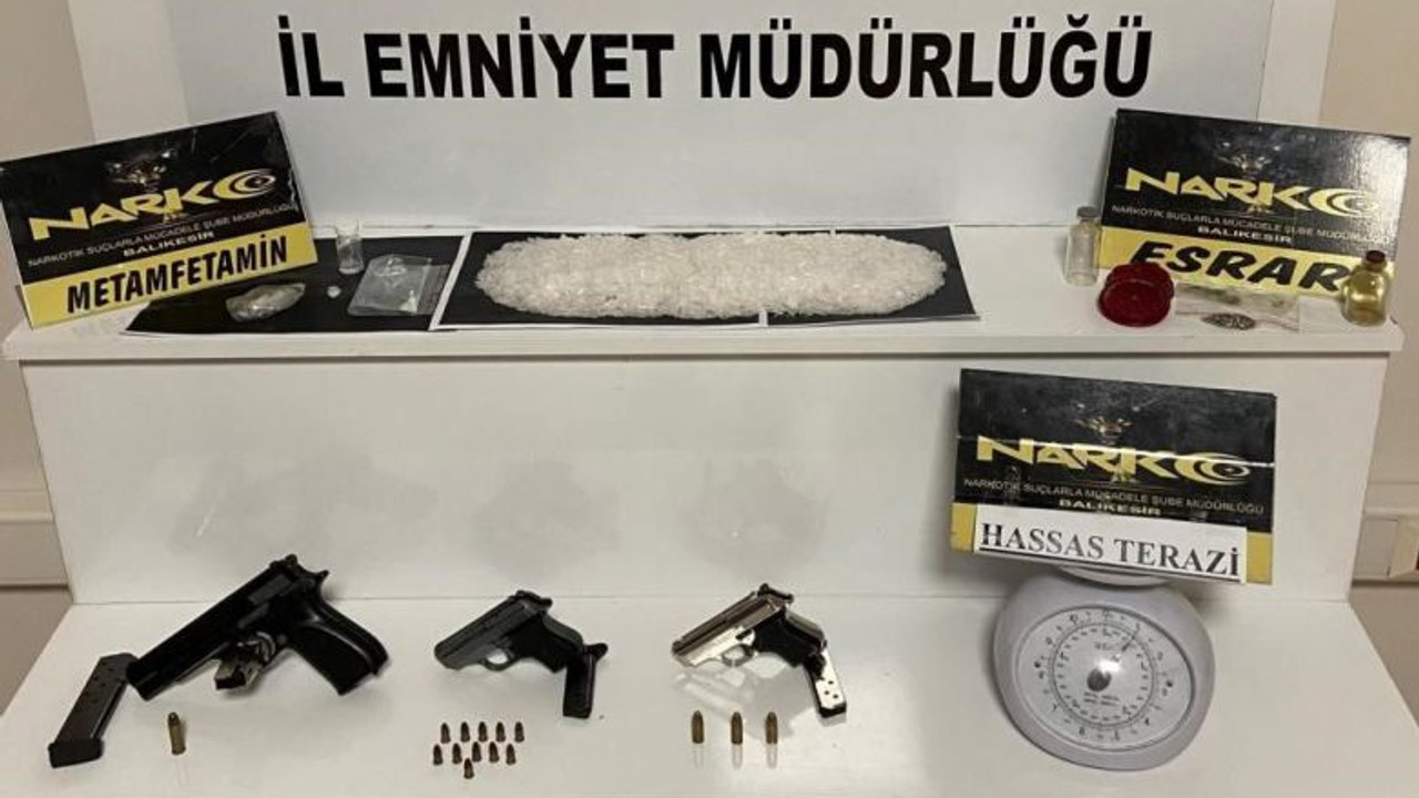 Balıkesir Narkotik Ekiplerinden 1 Haftalık 37 Ayrı Çalışma