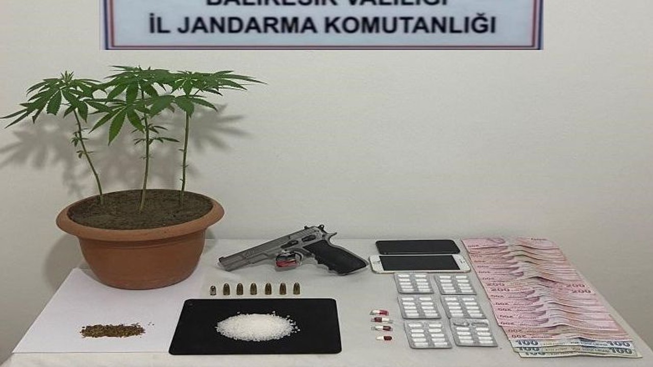 Balıkesir'de Uyuşturucu Operasyonu