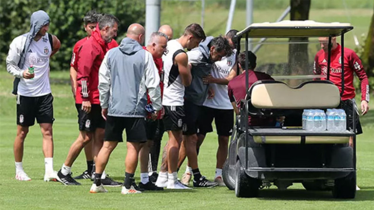 Beşiktaş’ta İlginç Sakatlık