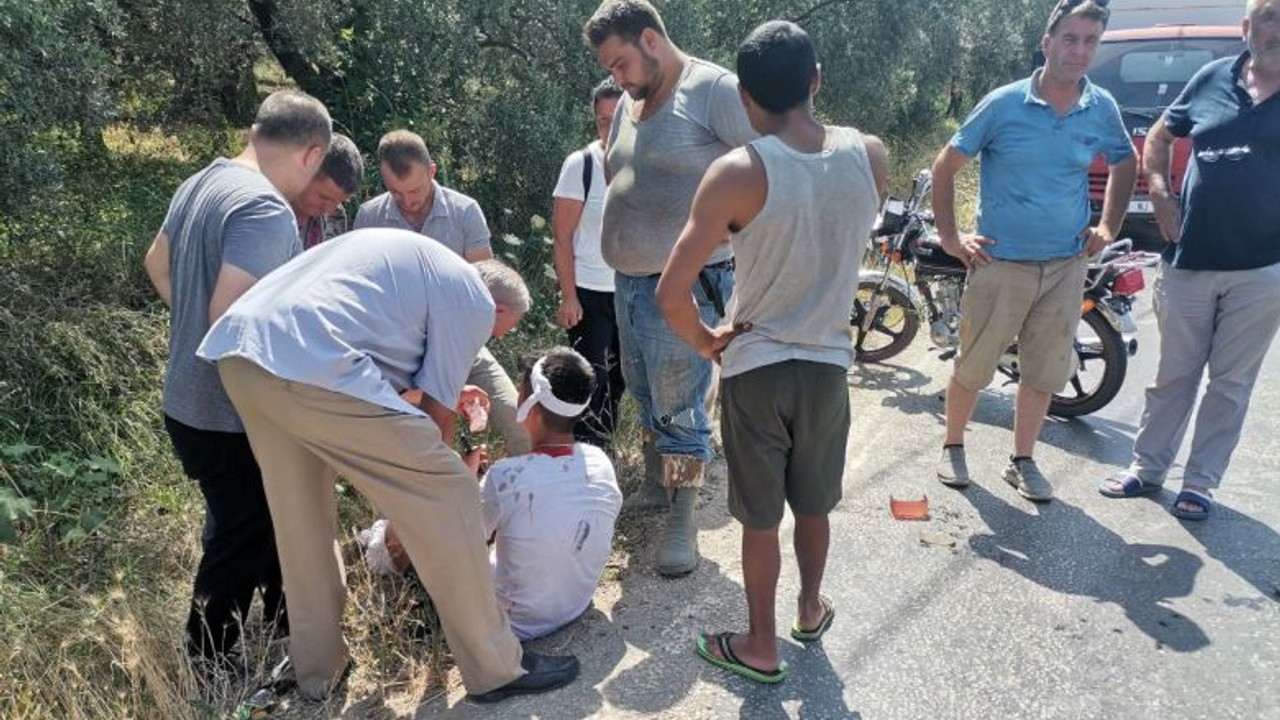 Erdek'te Korkutan Kaza