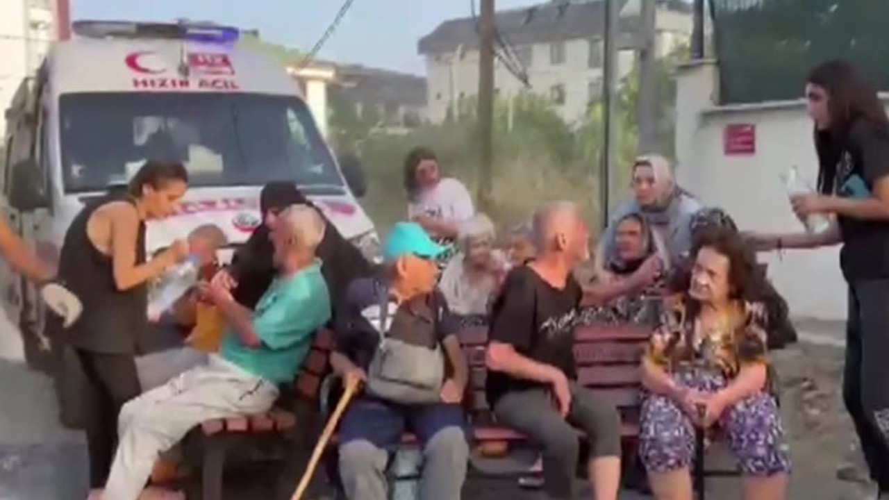 Yaşlı Bakım Evinde Yangın