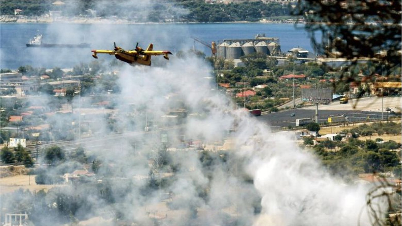 Yunanistan’da 24 saatte 66 yangın