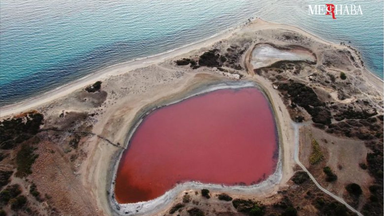 Dünyadaki 8 Pembe Gölden 1’i Çanakkale’de