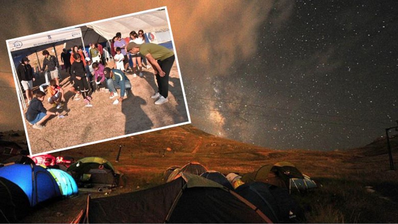 Balıkesir'de "2'inci Sındırgı Gökyüzü Gözlem Şenliği" Başladı