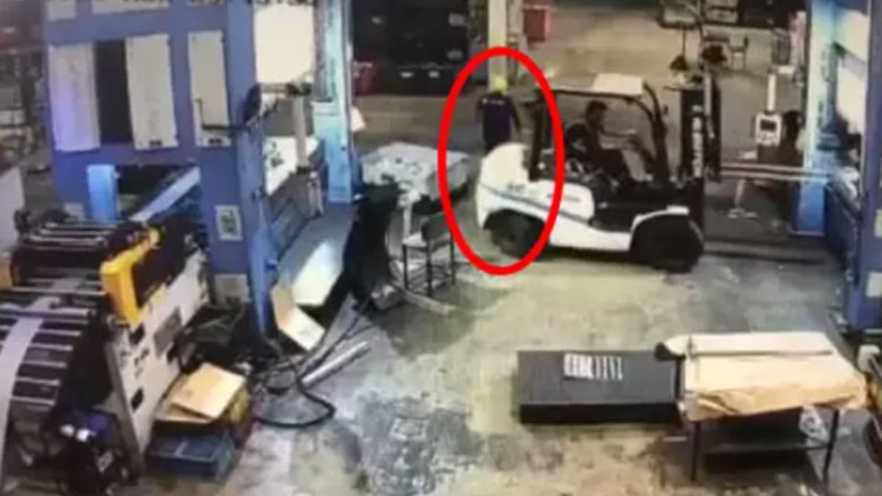 Fabrikada Dehşete Düşüren Kaza