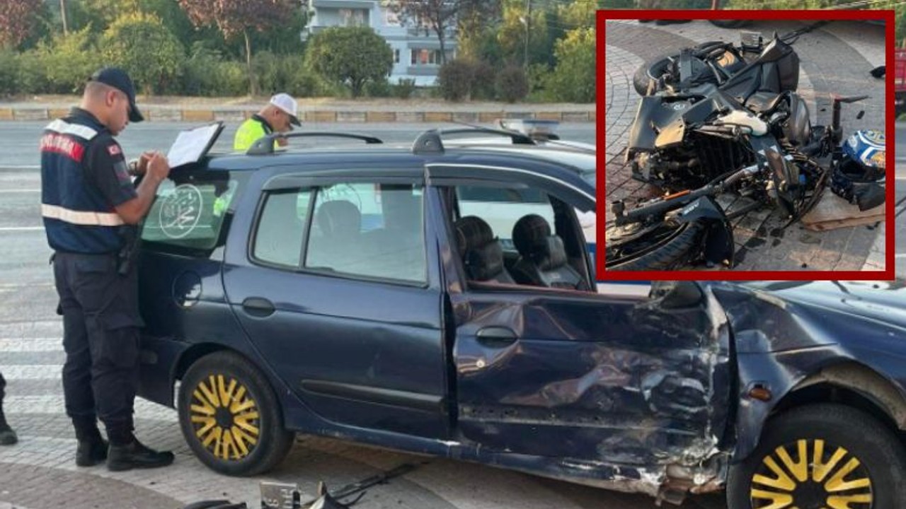 Feci Kaza: Sürücü Metrelerce Havaya Savruldu