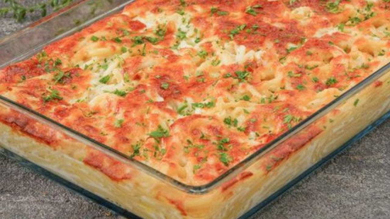 Lezzeti Damağınızda Kalan Yemek: Fırında Makarna