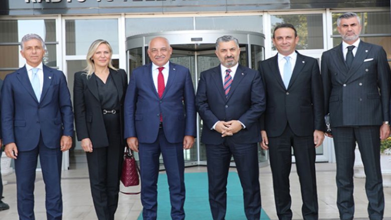 TFF Heyeti RTÜK’ü Ziyaret Etti