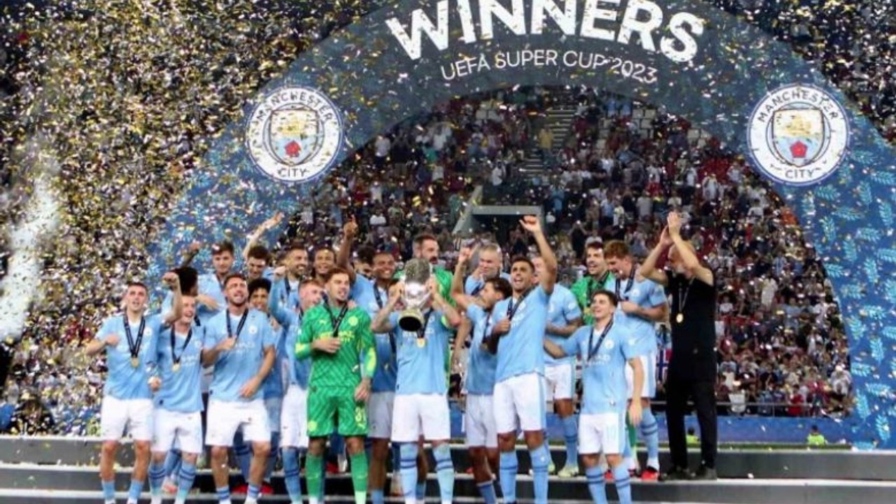 UEFA Süper Kupa'nın Sahibi Manchester City Oldu