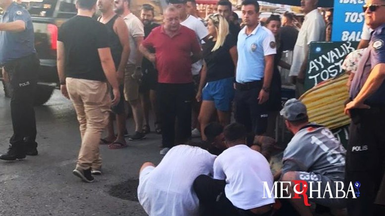Ayvalık’ta silahlı kavga: 1 yaralı
