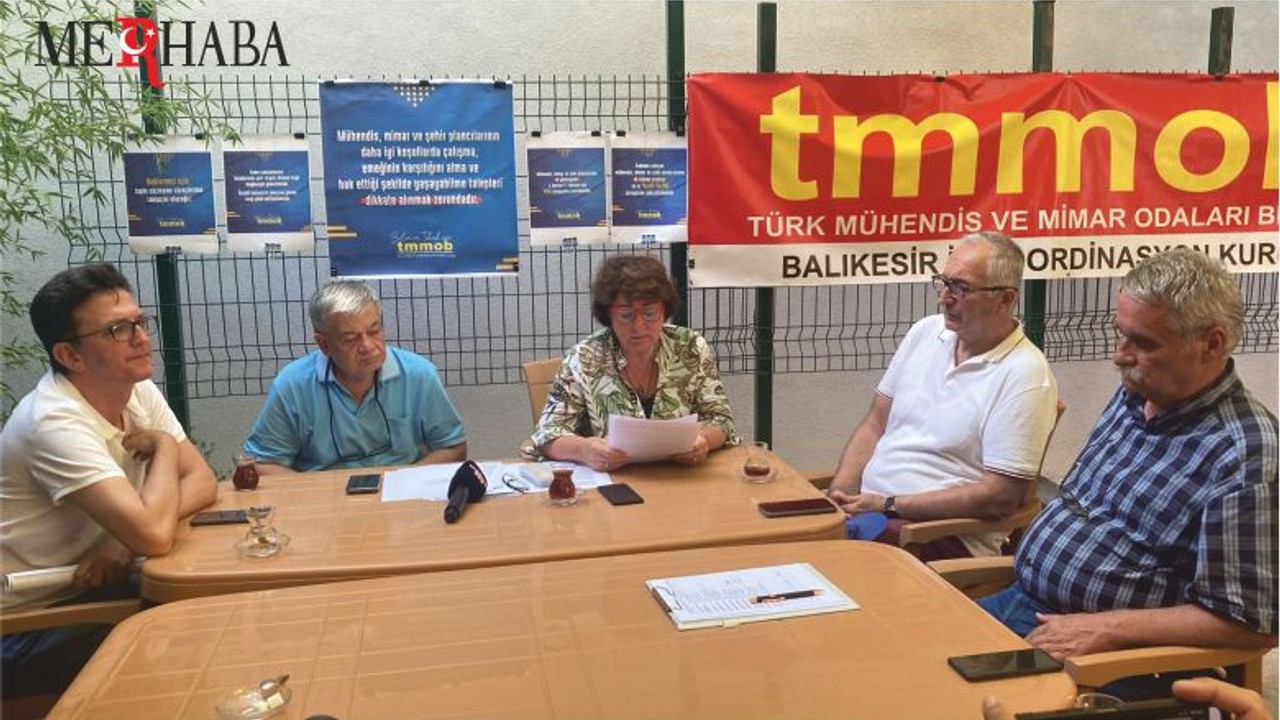 TMMOB Balıkesir İl Koordinasyon Kurulundan Açıklama