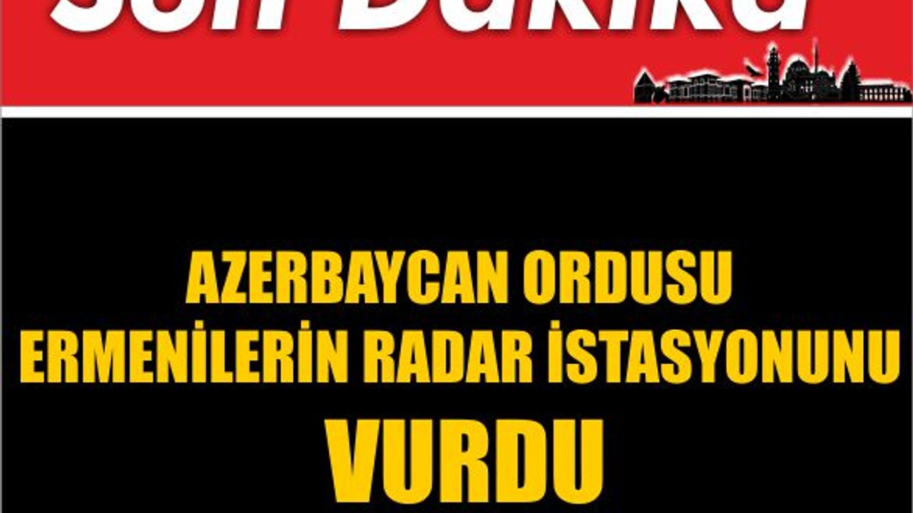 Azerbaycan Ordusu Ermenilerin Radar İstasyonunu Vurdu