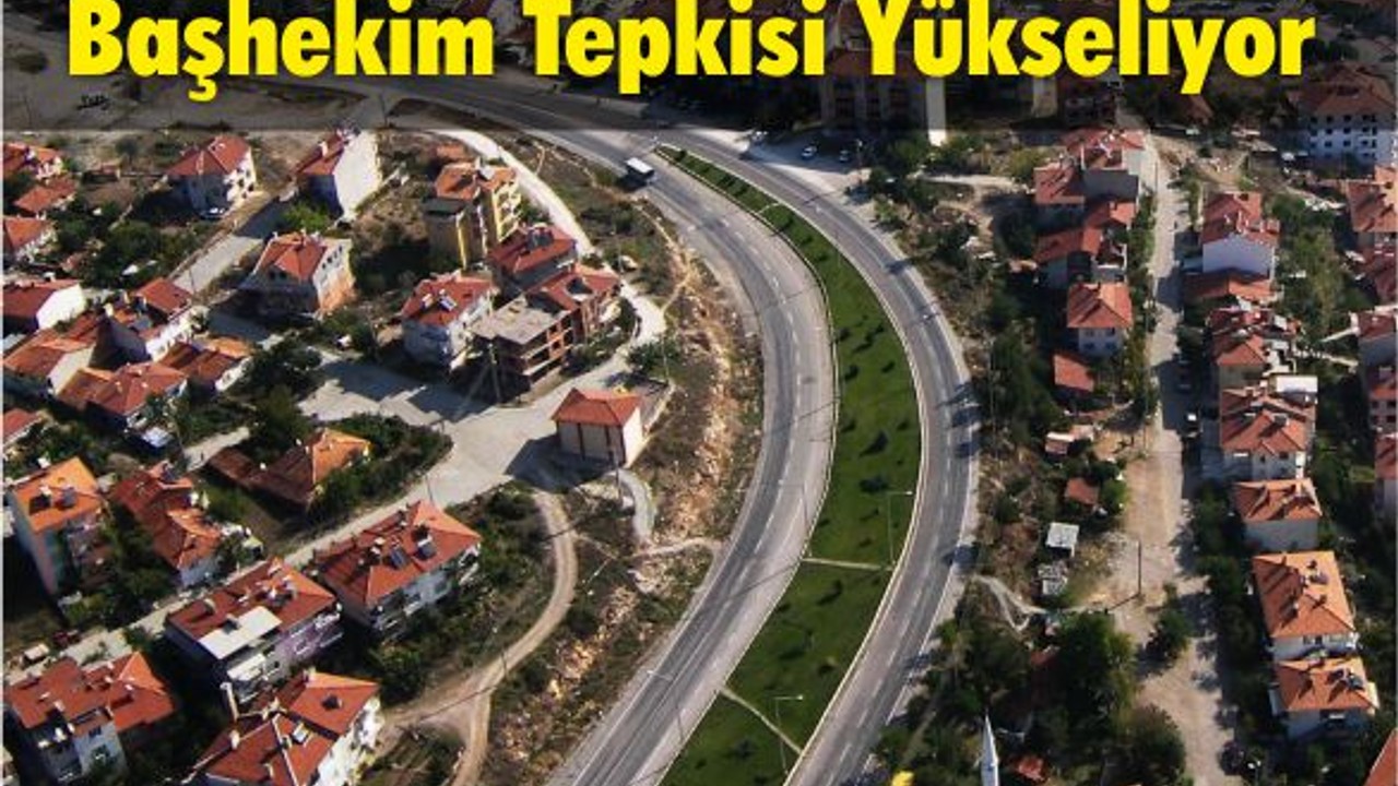 Dursunbey’de Kaymakam ve Başhekim Tepkisi