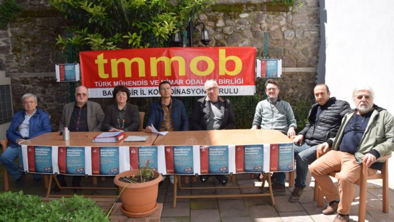 TMMOB Balıkesir İl Koordinasyon Kurulu Yeni Memur Zamlarını Eleştirdi