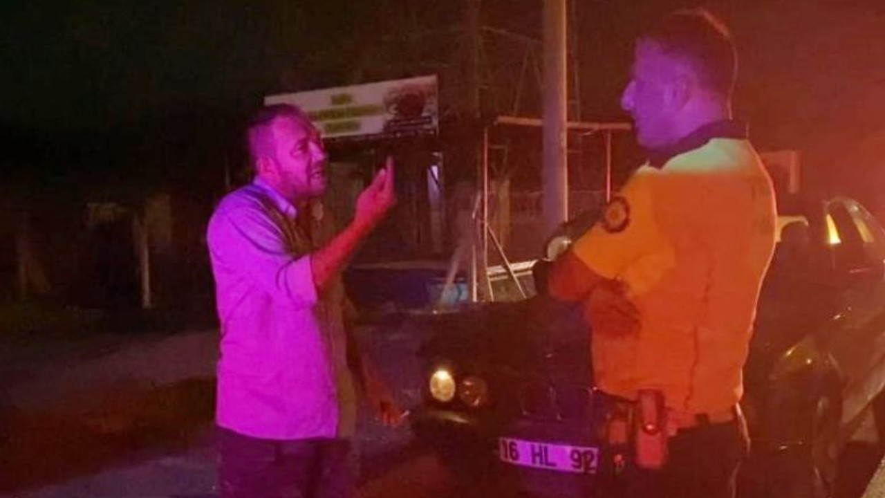 Polisten Kaçtı ! Yakalanınca Ekiplerden İsteği Şaşırttı