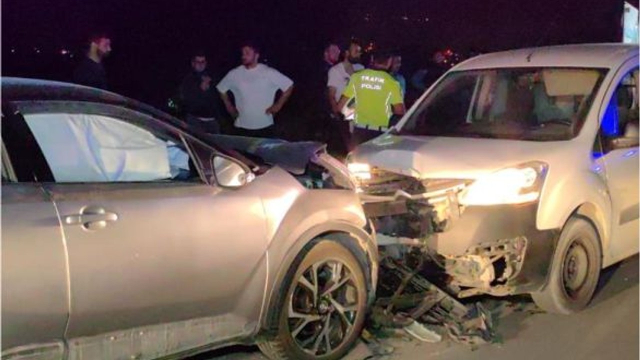 Tamirciye Bırakılan Araçla Gezi Keyfi Kazayla Bitti