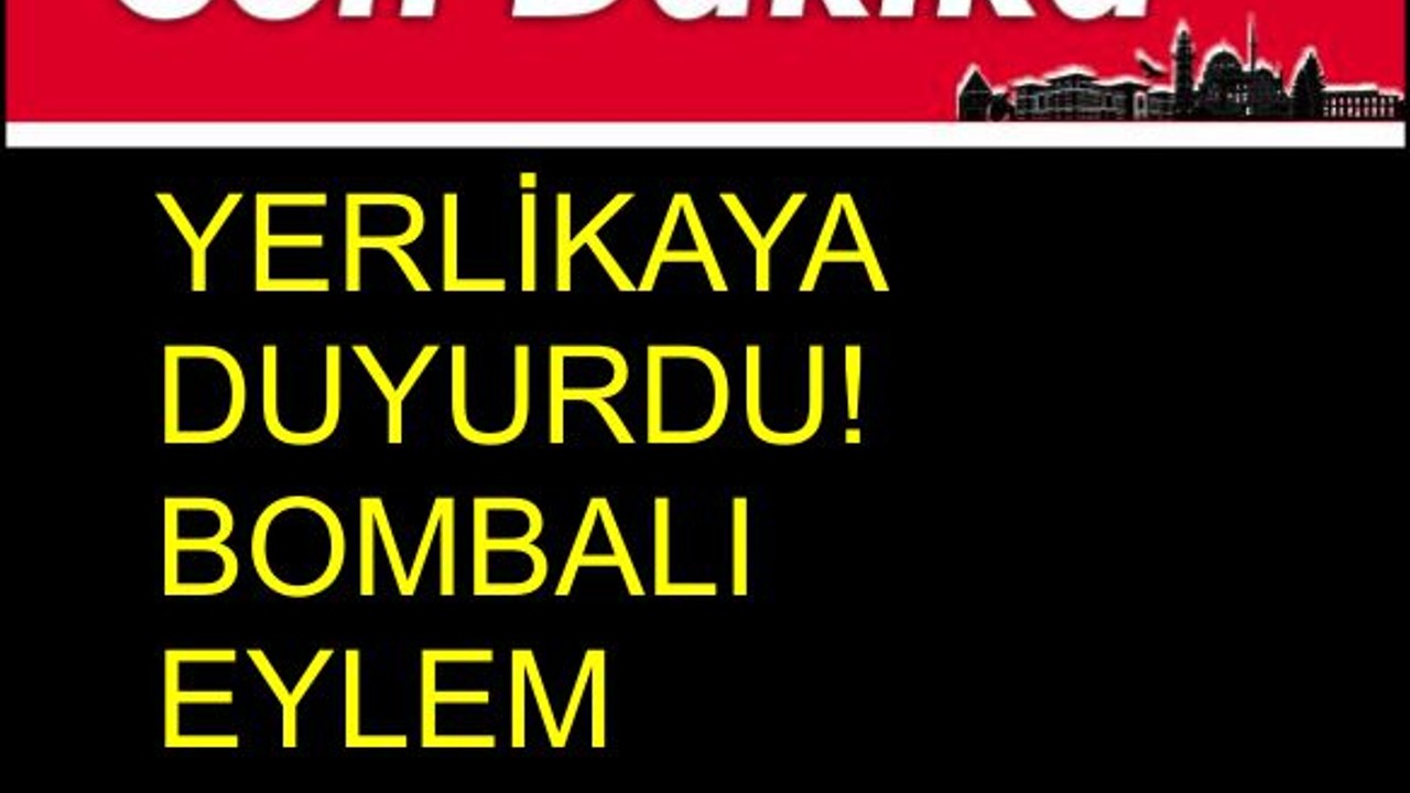 Son Dakika: Yerlikaya Duyurdu! Bombalı Eylem Yapacaklardı!