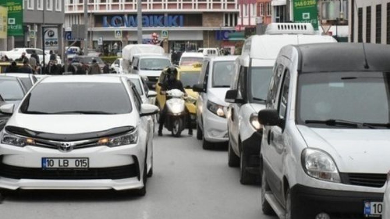 TÜİK Açıkladı; Balıkesir'de 572 Bin Araç Kayıtlı
