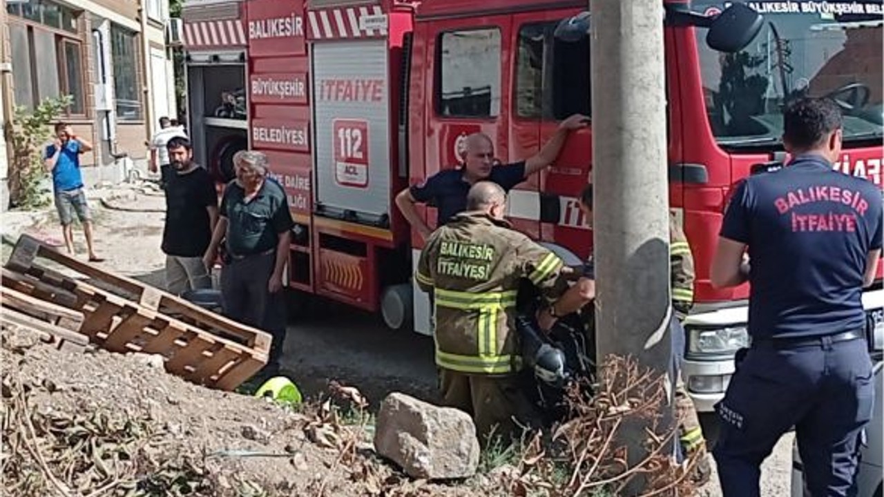 Balıkesir’de Aynı Anda Aynı Yerde 2 Yangın
