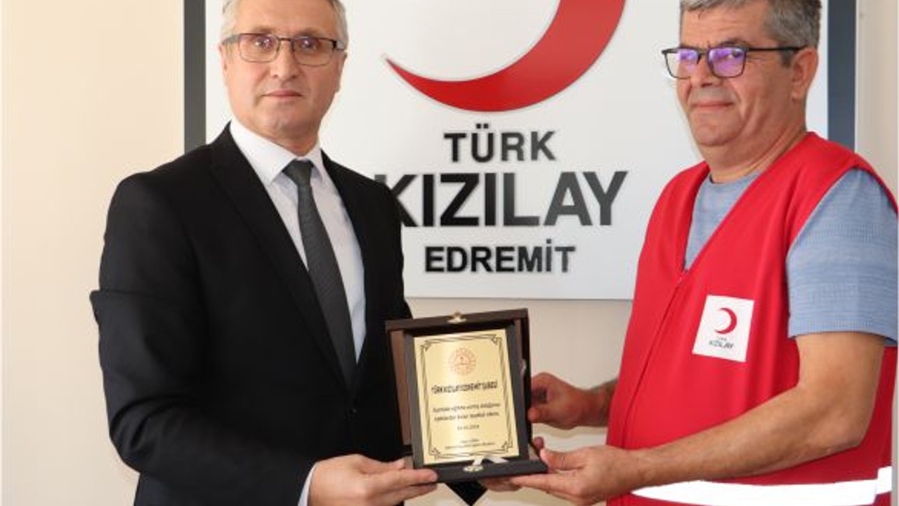 Balıkesir’de Kızılay ve Eğitim El Ele