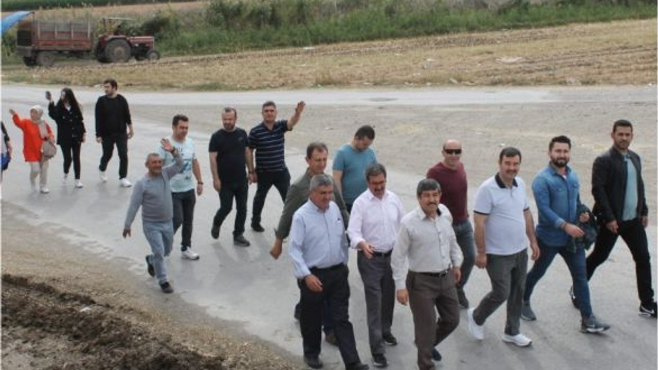 Bigadiç'te Coşkulu 100. Yıl Doğa Yürüyüşü