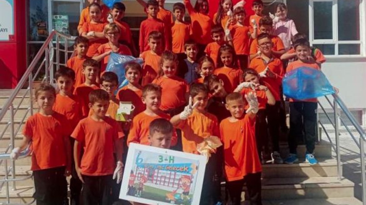 Miniklerden Çevre Temizliği Konusunda 7’den 70’ e Davet