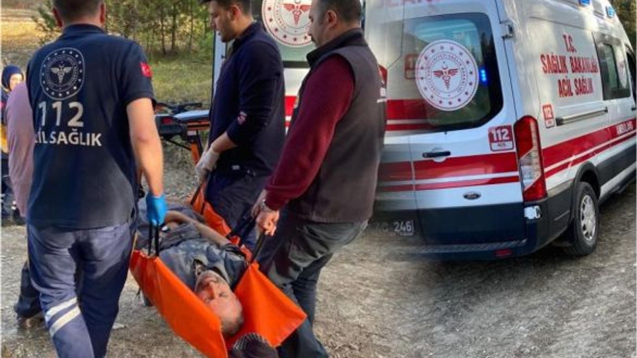 Ormanda rahatsızlanan vatandaşı ormancılar kurtardı