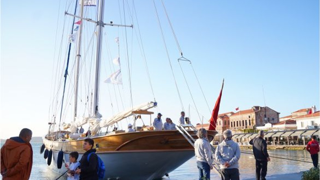 Selanik'ten Yola Çıkan Bodrum Cup Ayvalık'ta Karşılandı