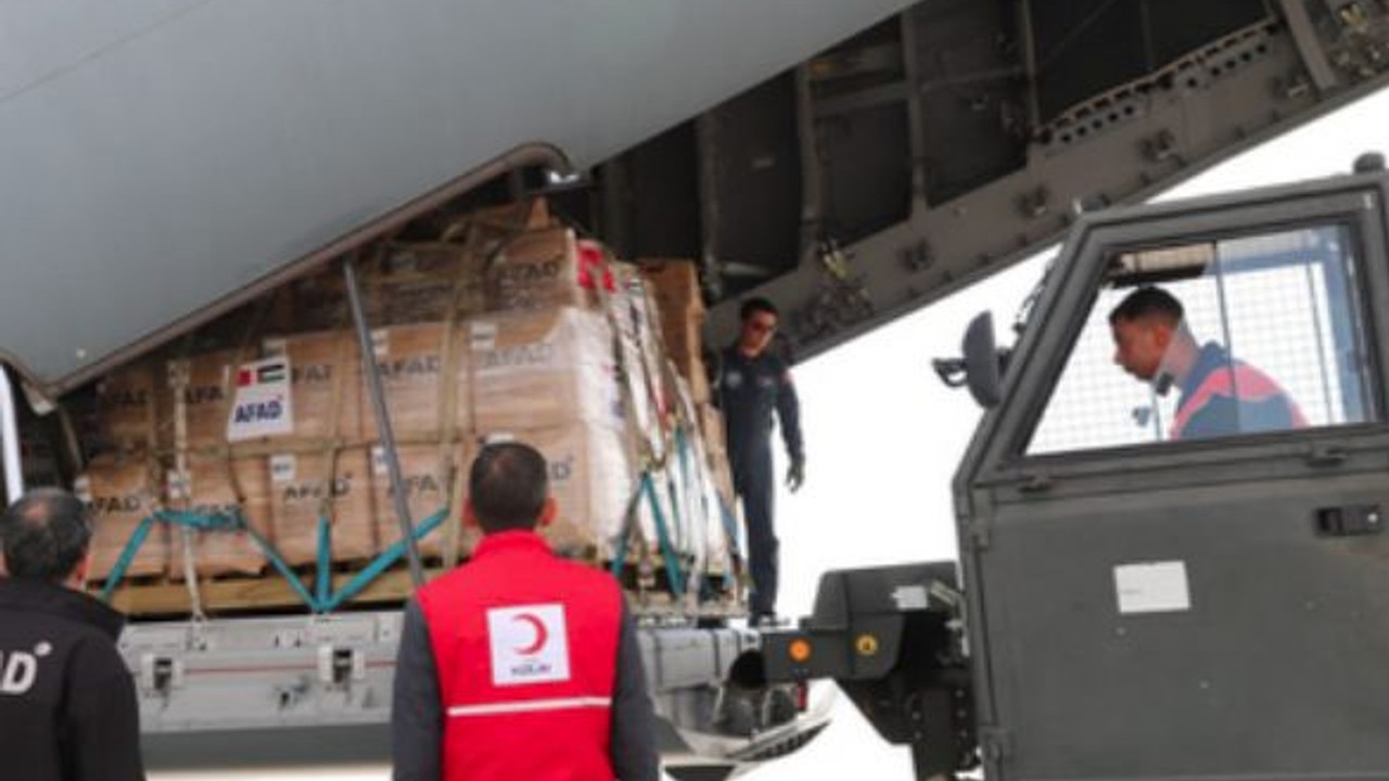 Türkiye’den Gazze’ye Giden İnsani Yardım Malzemesi Mısır’da