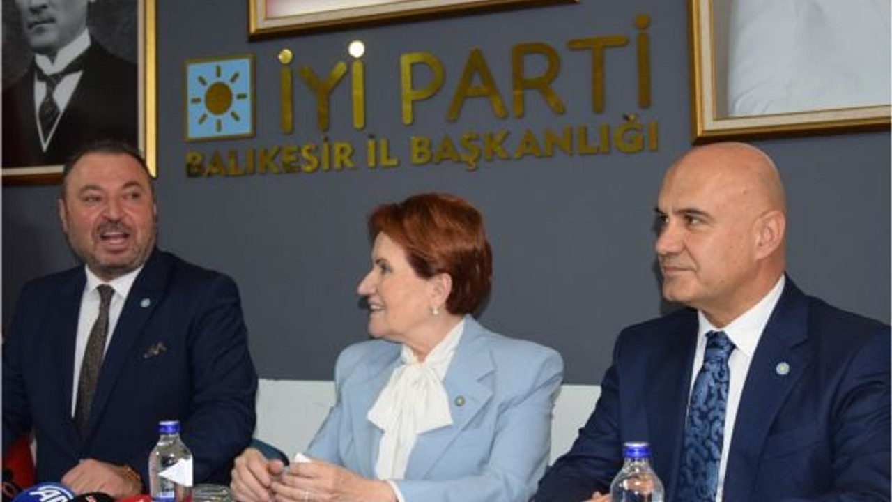 İyi Parti Genel Başkanı Meral Akşener Balıkesir’de