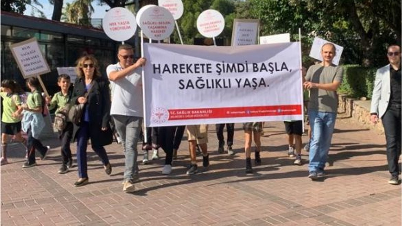 Ören Meydanında Düzenlenen Yürüyüşe Büyük İlgi!