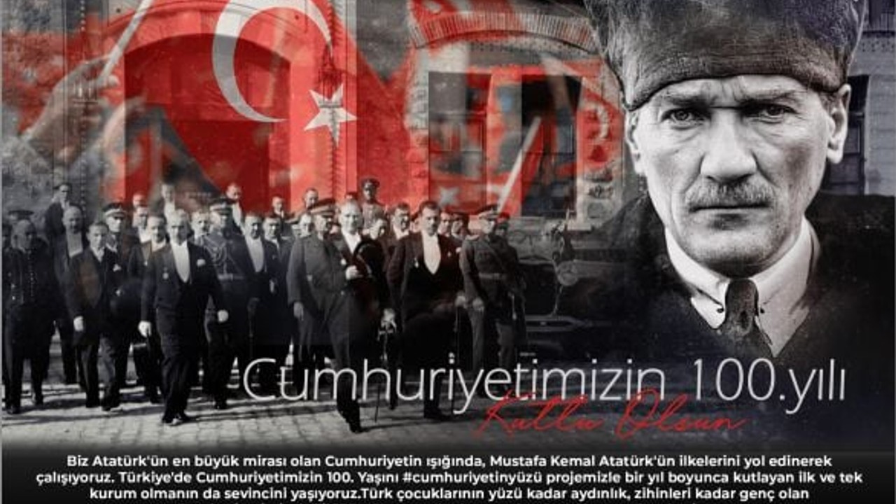 Susurluk Belediyesi Cumhuriyetin 100. yılını kutladı