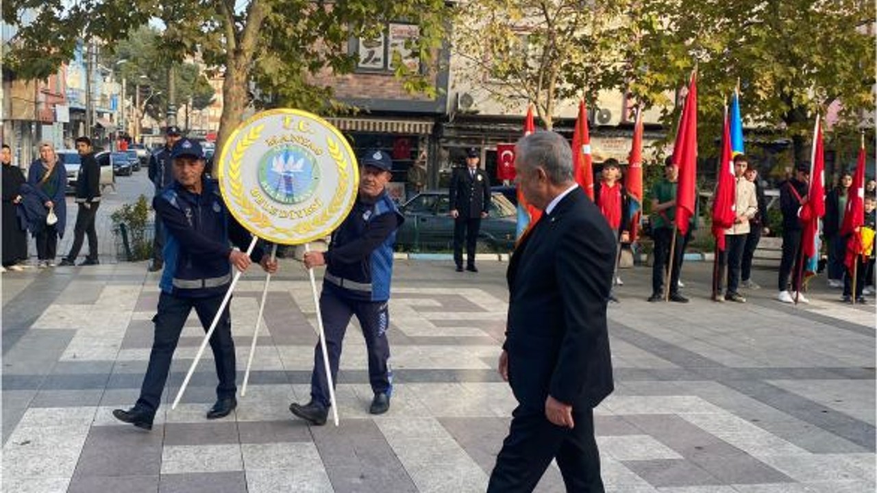 Manyas Gazi Mustafa Kemal Atatürk'ü Andı