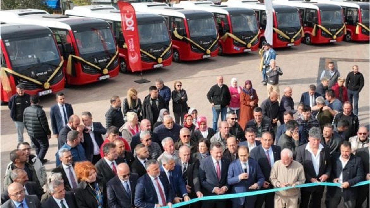 55 Yeni Otobüs Bandırma Yollarında