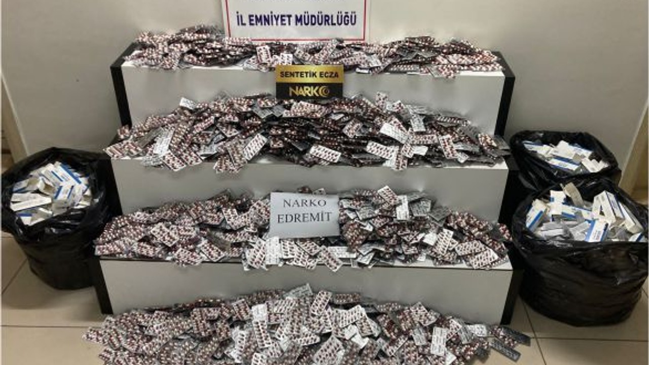 28 Bin Sentetik Hap Ele Geçti