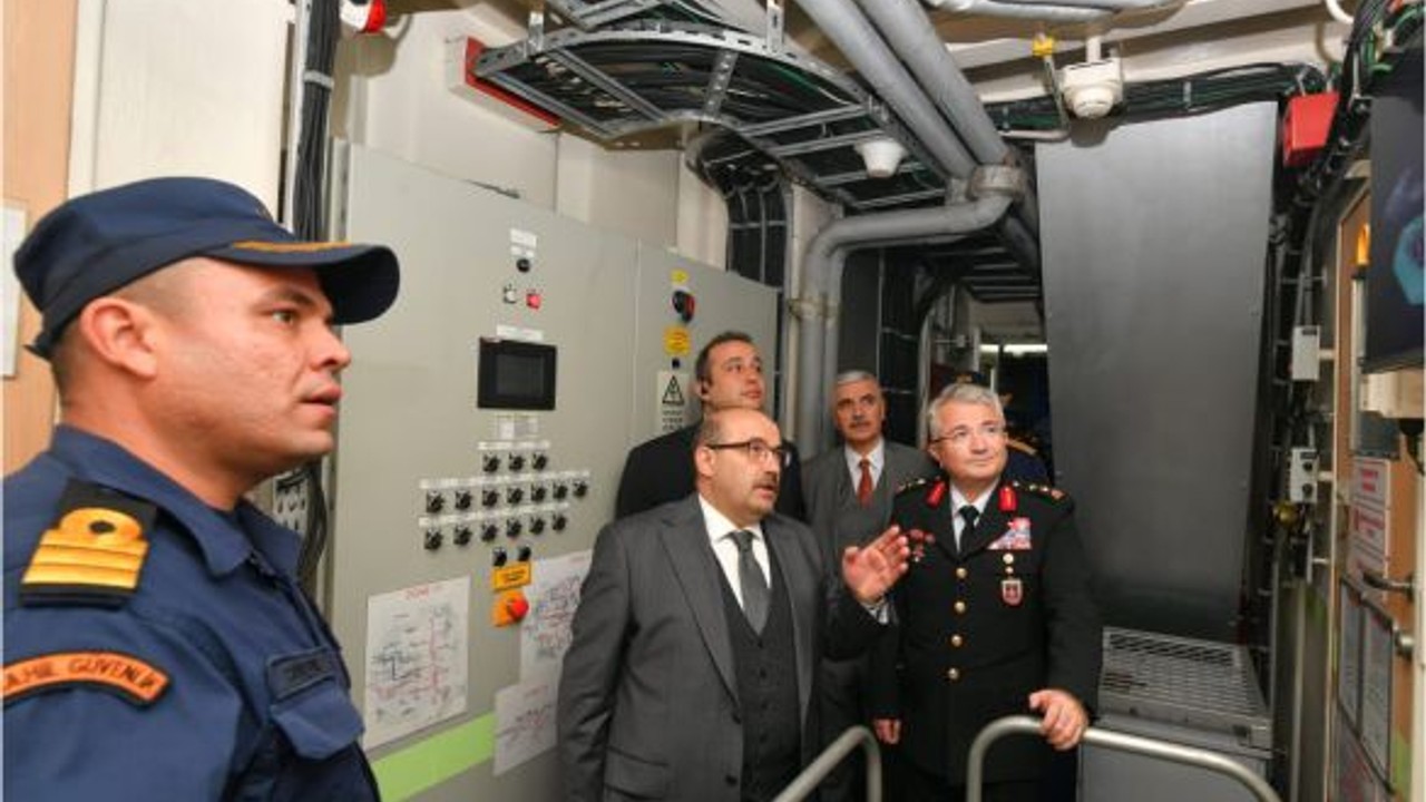 Vali Ustaoğlu TCSG-703 Korveti'nde
