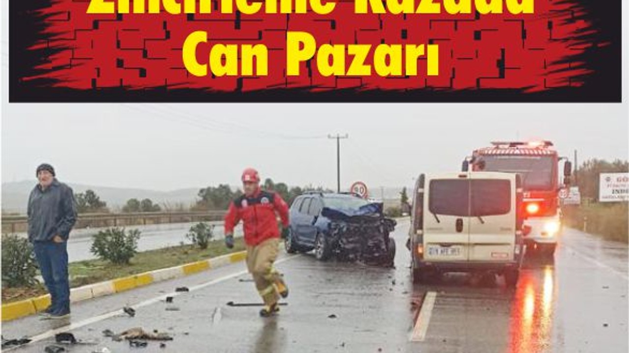 Balıkesir’de 5 Araç Birbirine Girdi: 11 Yaralı Var