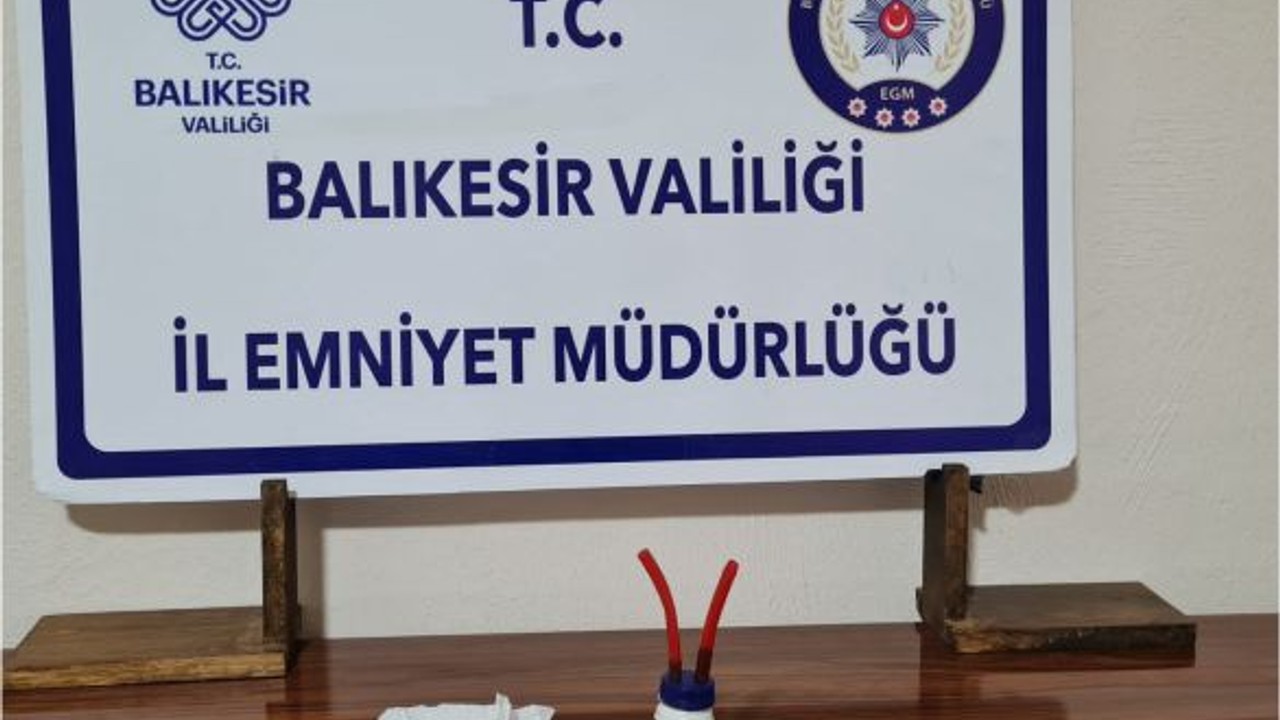 Gönen Emniyeti'nden Uyuşturucu Operasyonu