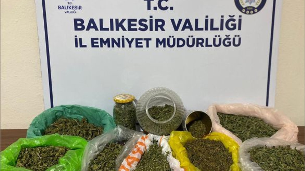 Gönen'de Uyuşturucu Operasyonu