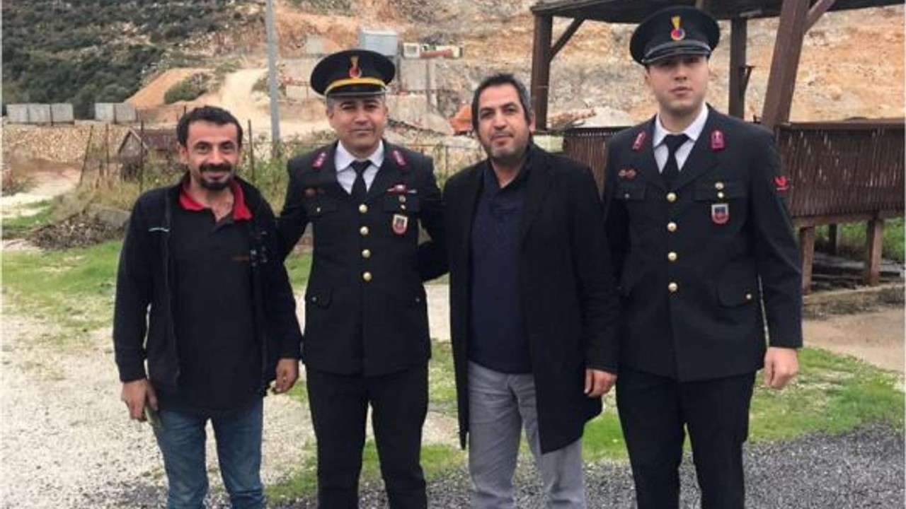 Jandarma Ekipleri Madencileri Unutmadı