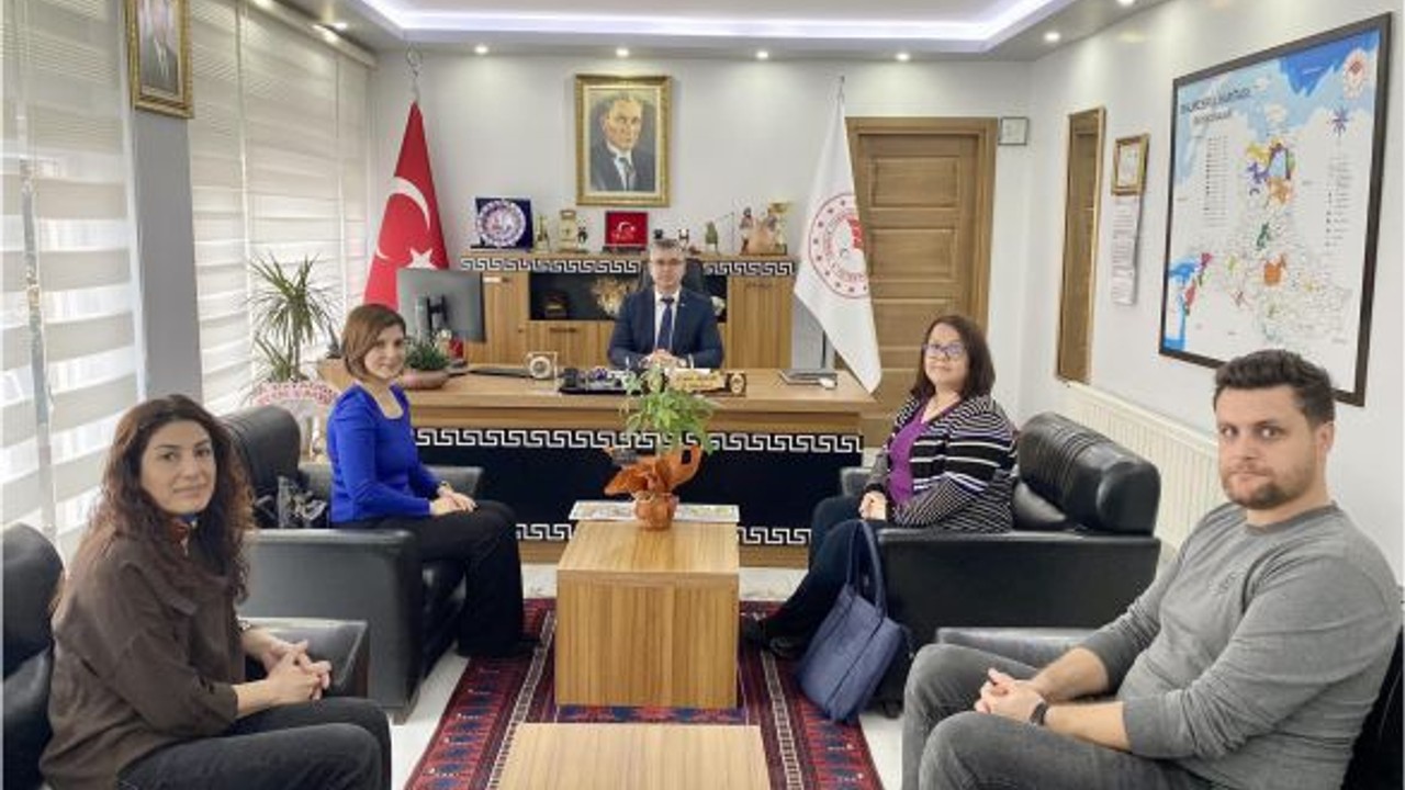 Müdür Erkan Başkan Ersoy'u Ağırladı