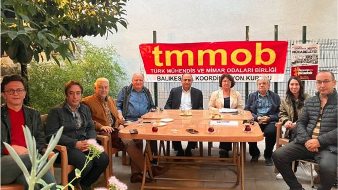 TMMOB Balıkesir İl Koordinasyon Kurulu'ndan Çağrı