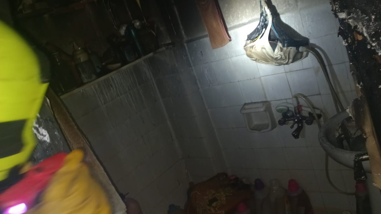 Bandırma'da Ev Yangını