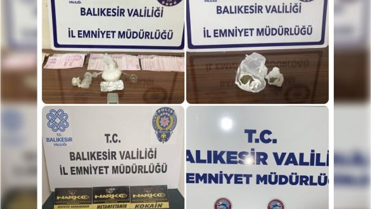 Balıkesir Huzur Operasyonunda 6 Gözaltı